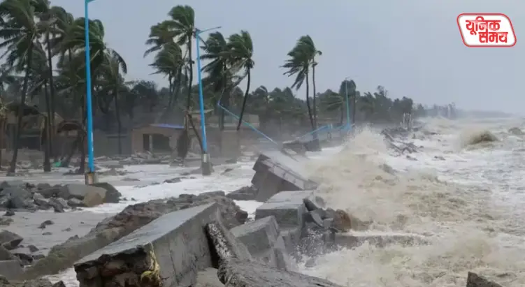 Heavy rain warning in Odisha due to Cyclone 'Arnab'