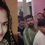 In the Jaint police station area, the body of a married woman was found hanging under suspicious circumstances