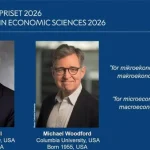 Robert E. Hall and Michael Woodford awarded the Nobel Prize in Economics