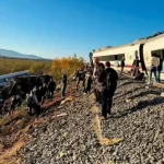 Severe collision between two high-speed trains in Spain's Toledo province