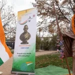 Statue of Mahatma Gandhi unveiled in North Dakota, USA