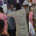 Uproar at Mandi intersection following collision between car and tractor-trolley