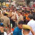 Woman dies in a tragic road accident at Krishna Nagar intersection