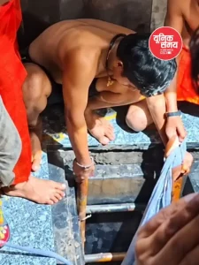 Accident during cleaning of water tank at Vrindavan Gurukul complex