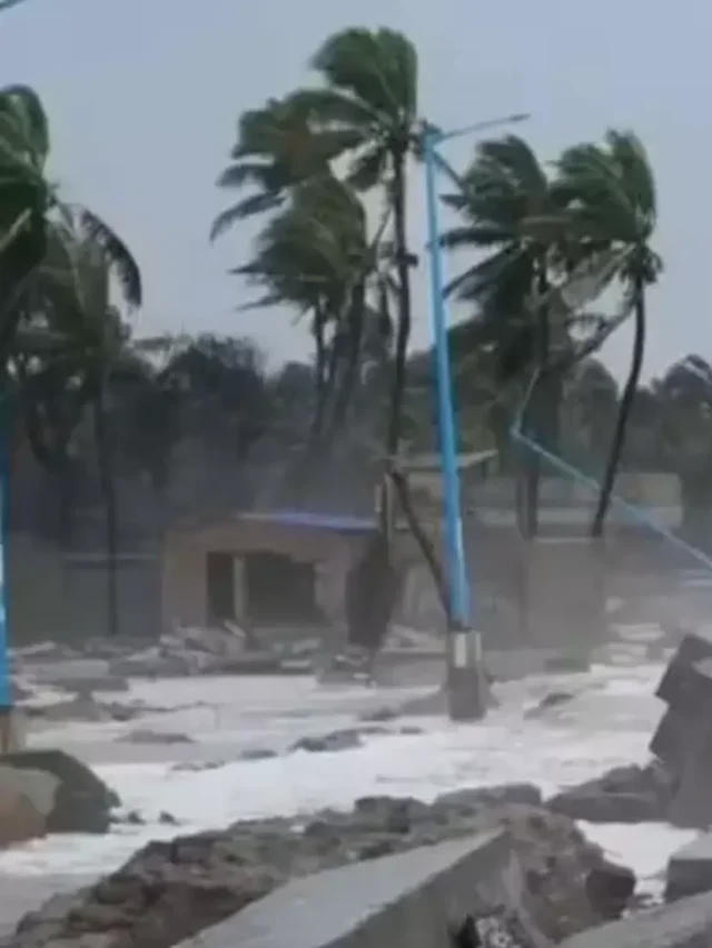 चक्रवात ‘अर्णब’ ने तटीय इलाकों में मचाया तांडव; आंध्र प्रदेश और ओडिशा में जनजीवन प्रभावित