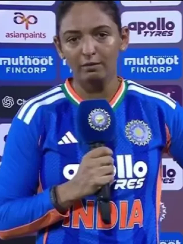 जिम्बाब्वे के खिलाफ 91 रनों की तूफानी पारी खेलने के बाद भावुक हुई हरमनप्रीत कौर