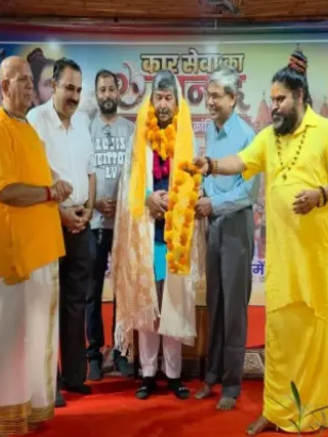 उत्तराखंड के नवनियुक्त राज्यसभा सांसद दिनेश आर्य पहुंचे मथुरा; चित्रगुप्त पीठ पर की पूजा-अर्चना