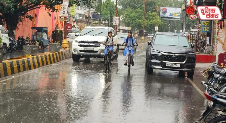 weather took a sudden turn in Mathura on Thursday afternoon